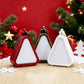Sublimation Blank Christmas LED Lantern Night Light - Triangular DIY PET Panel