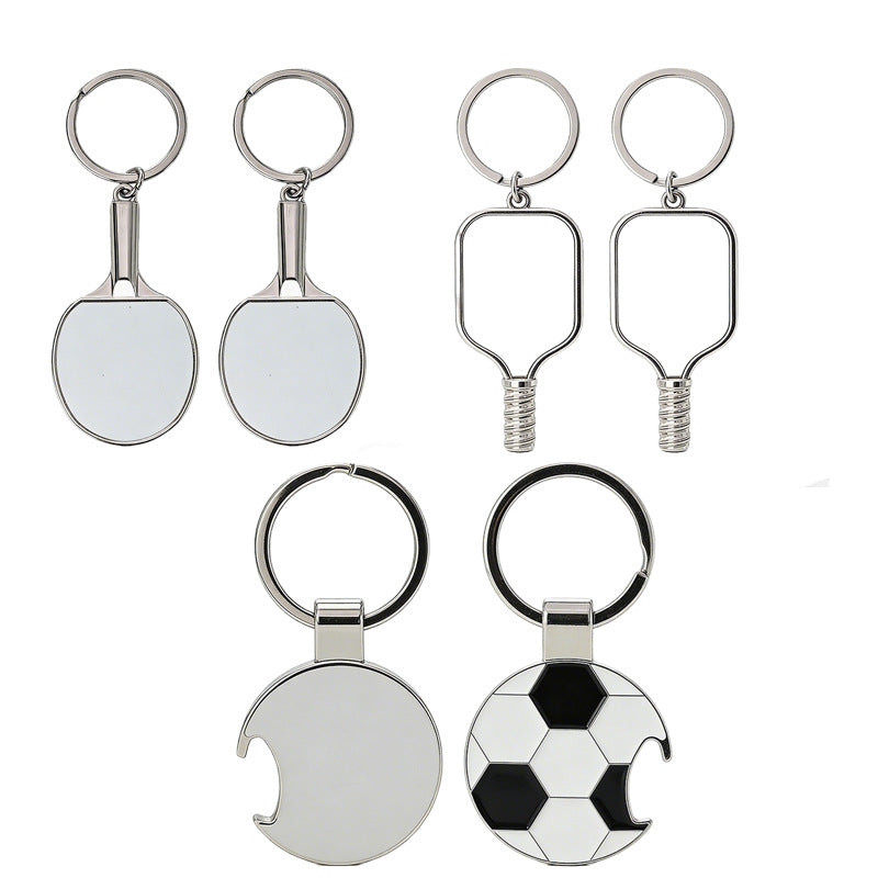 Sublimation Blank Sports Keychain & Bottle Opener Collection