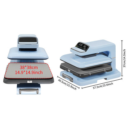 Automatic Heat Press Machine - Professional High-Pressure Digital T-Shirt Transfer Printer