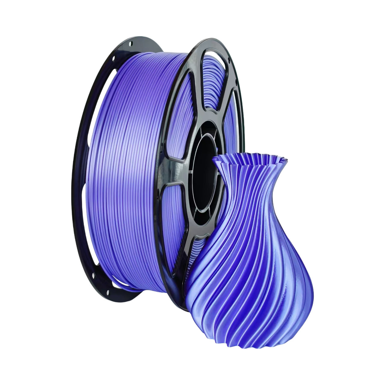 Professional Silk PLA 3D Printer Filament - High Gloss Dual-Color & Single-Color 1.75mm (1kg Spool)