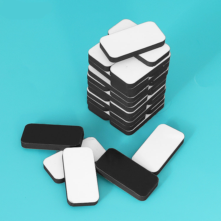 Sublimation Blank Wooden Dominoes Set - 28 Pieces DIY Educational Toy for Kids
