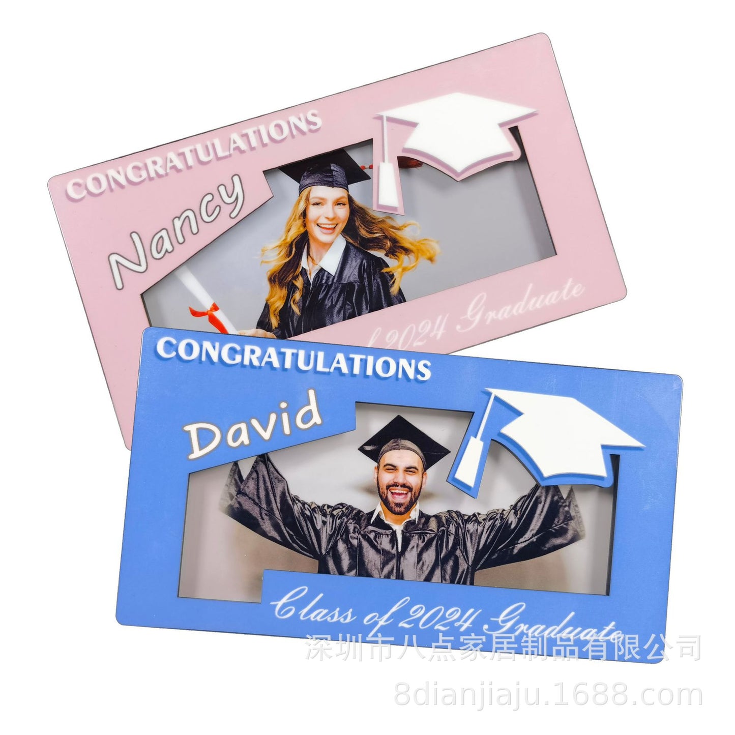 Sublimation Graduation MDF Money Card Holder - Class of 2026 Memorial Gift Blank
