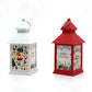 Sublimation Blank Christmas LED Lantern Night Light - 4-Sided DIY PET Panel