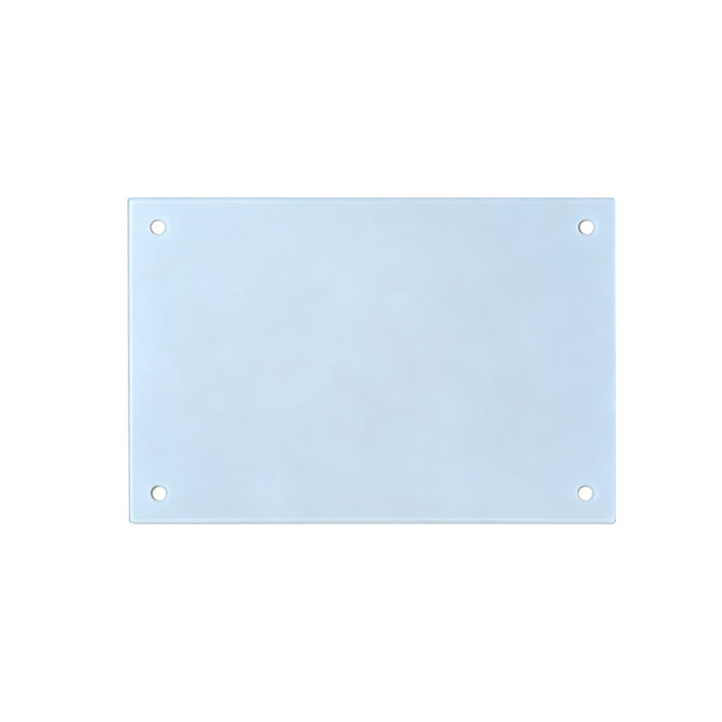 Sublimation Blank Tempered Glass Photo Frame - Single-Sided Heat Transfer Wall Frame with Mounting Kit (30x20cm)