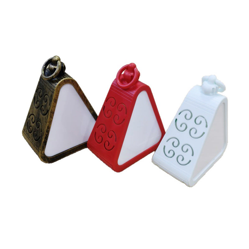 Sublimation Blank Christmas LED Lantern Night Light - Triangular DIY PET Panel
