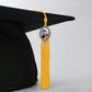 Sublimation Graduation Tassel Keychain - Metal Cap Photo Pendant Blank
