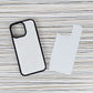 Blank Sublimation Phone Case for iPhone - 2-in-1 DIY Heat Transfer Blank