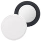Black custom sublimation round compact mirror