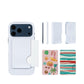 Sublimation Blank Magnetic Phone Card Holder - DIY Wallet for Heat Transfer