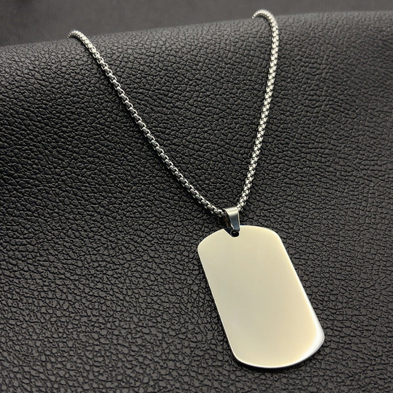 Blank Shield Necklace For Laser,not for sublimation in 3 color include high quality Chain