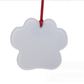 Sublimation Blanks Christmas Tree Decoration Christmas Acrylic Claw Christmas Decoration Pendant