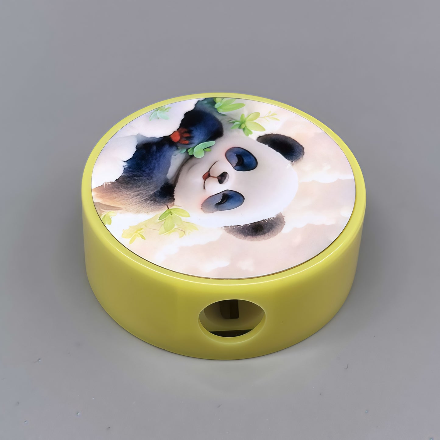 Sublimation Blank Plastic Pencil Sharpener - Round 4cm