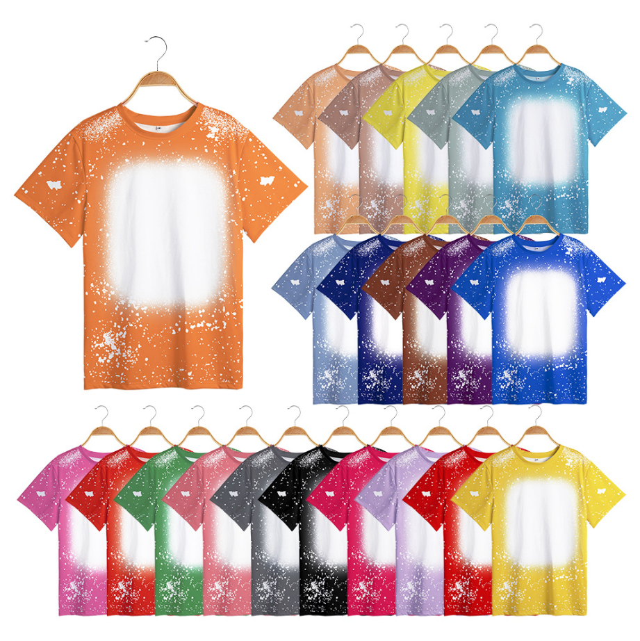 sublimation blank muti-colors bandhnu T-shirt  Adult's size - SP Sublimation