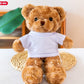 Teddy bear with Sublimation blank Clothes 2024 New