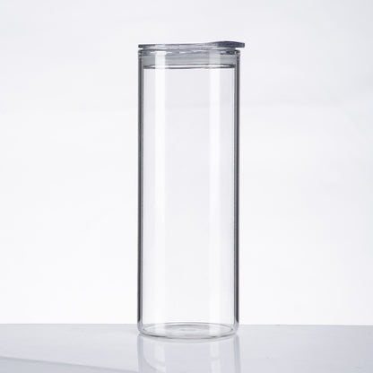 25oz Sublimation blank Glass tumblers in color or clear or frosted