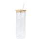 25oz Sublimation blank Glass tumblers in color or clear or frosted