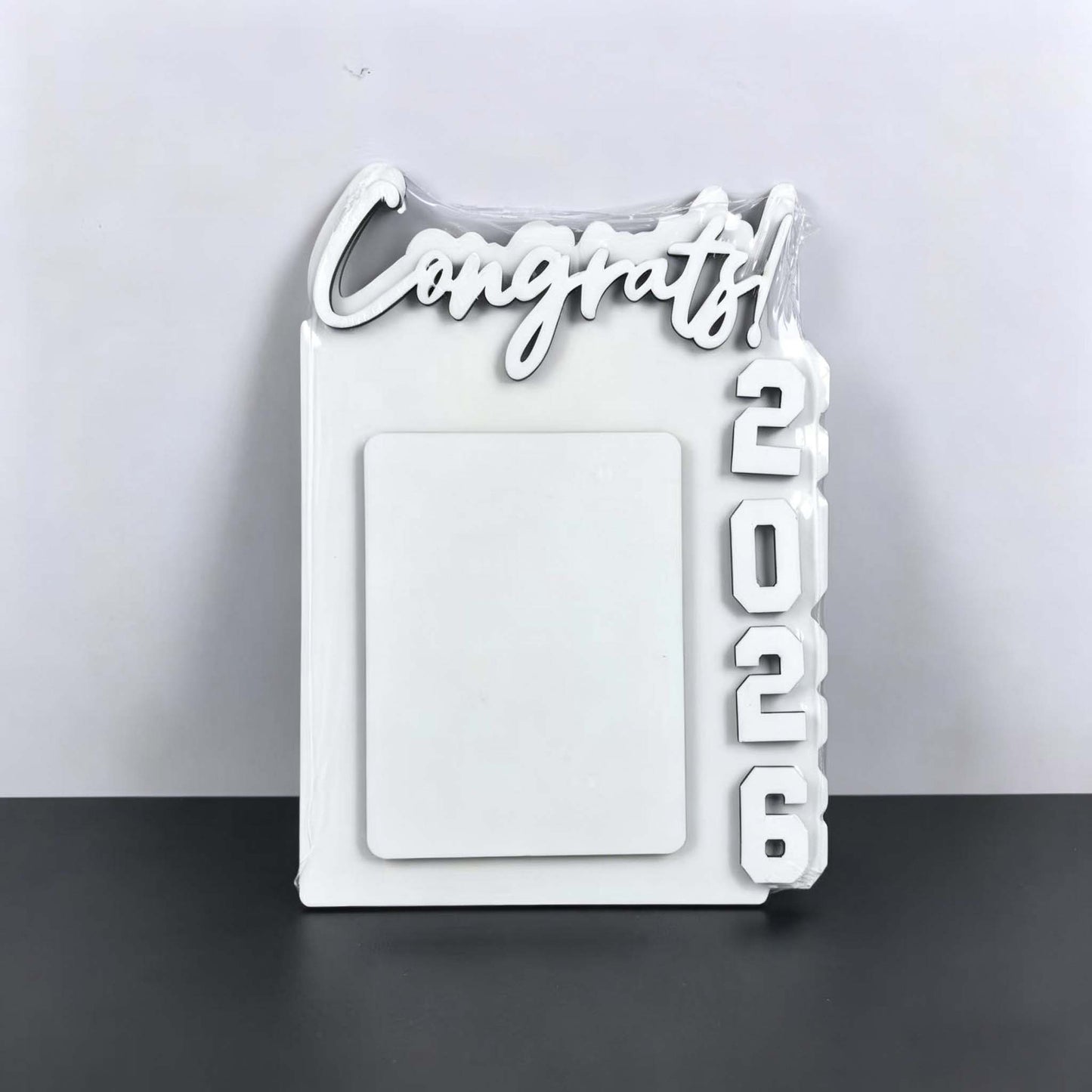 Class of 2026 Sublimation Graduation MDF Collection - Photo Boards, Desk Ornaments & Keychains