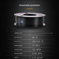Industrial Grade Carbon Fiber PLA 3D Printer Filament - 1.75mm Matte Texture (1kg Spool)