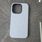 Blank sublimation film phone case back with magnetic ring, white