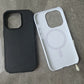 Blank two-in-one film phone cases, black and white pair