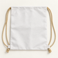 High Quality Thick 380gsm 100% polyester Canvas shoulder Draw Bags for Sublimation