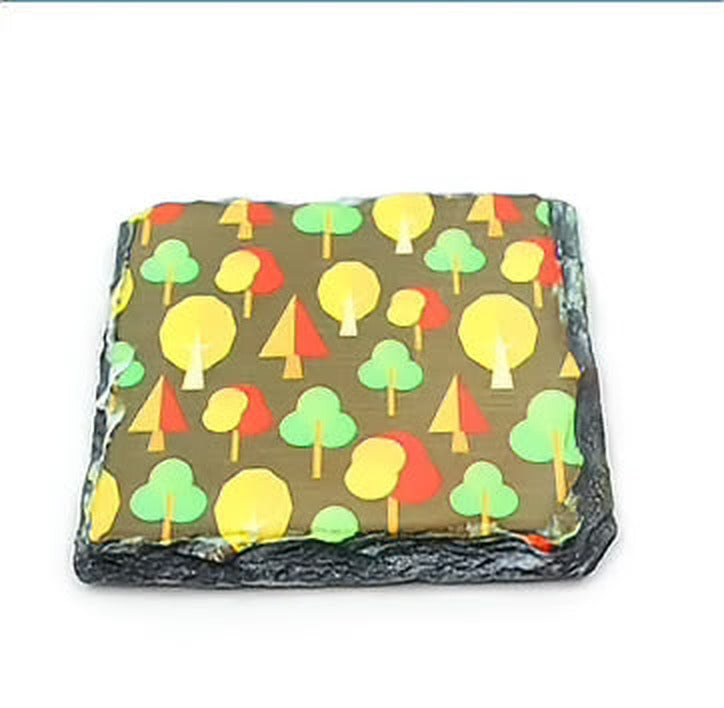 Sublimation Blank Rock Coaster Round and Square 10cm - sublimation blank, bulk wholesale