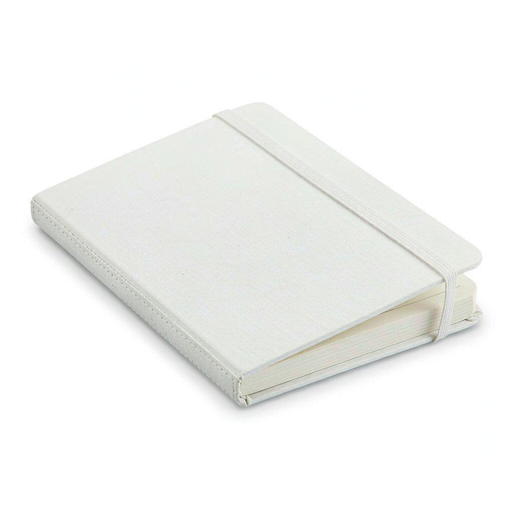 Sublimation Blank Hardcover Notebook | A6 Fabric Journal - sublimation blank, bulk wholesale