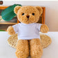 Teddy bear with Sublimation blank Clothes 2024 New - sublimation blank, bulk wholesale