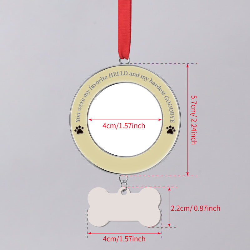 2025 New Christmas Pet Ornaments tags