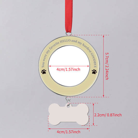 2025 New Christmas Pet Oranments tags