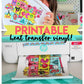 Custom HTV (Heat Transfer Vinyl), Including Printable HTV