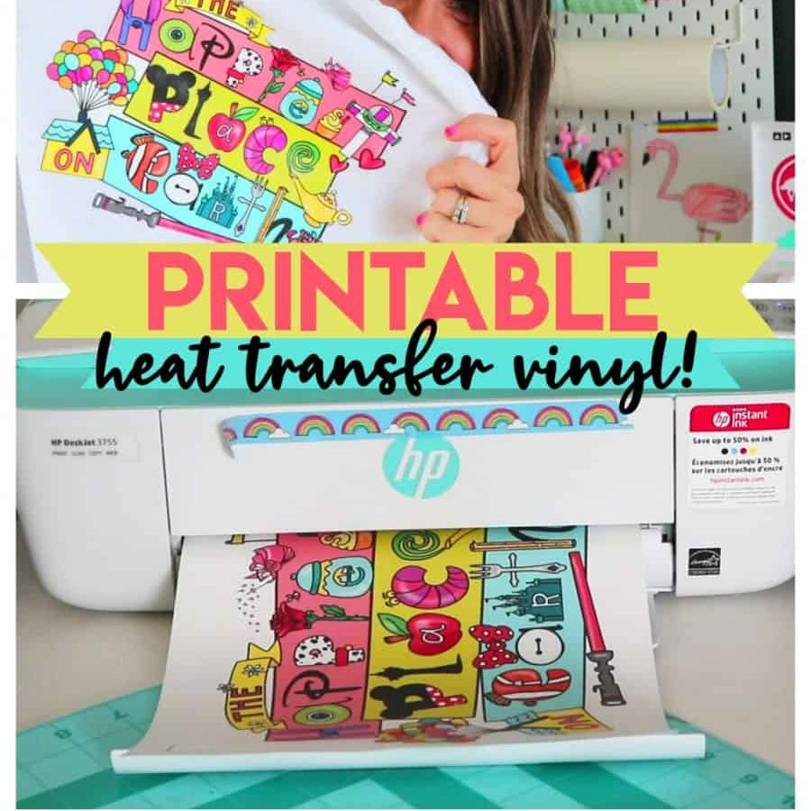 Custom HTV (Heat Transfer Vinyl), Including Printable HTV