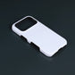 Blank white 2-in-1 phone case, US body version, back view