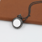 Black vintage pocket watch necklace product detail