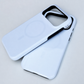 Blank magnetic 2-in-1 sublimation phone case, white with magnet ring