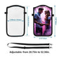 Sublimation Blank Neoprene Phone Pouch - Double-Sided DIY Heat Transfer Crossbody Phone Bag