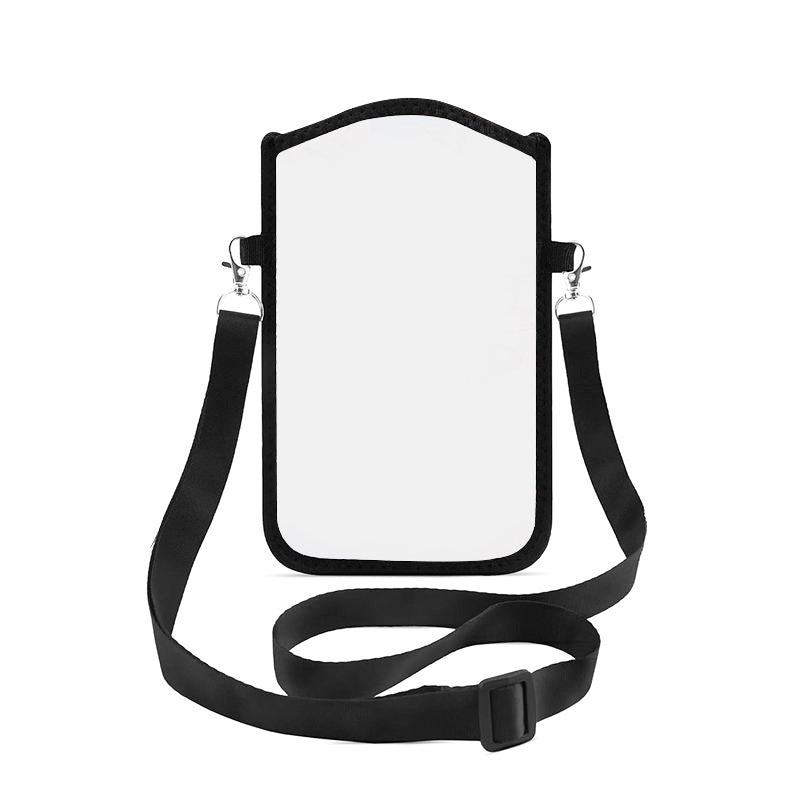 Sublimation Blank Neoprene Phone Pouch - Double-Sided DIY Heat Transfer Crossbody Phone Bag