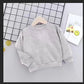 Sublimation Blank Boys' Fashion Sweater Thin Long sleeved 12 Year Old Children's Top Male