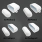Blank AirPods case shells for AirPods 1/2, 3, Pro and Pro 2, labelled