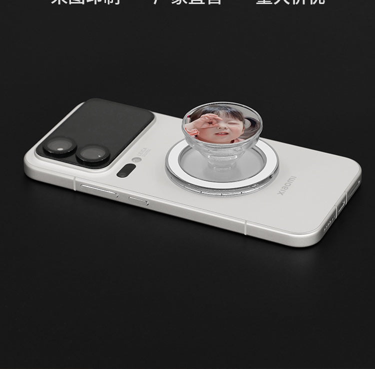 C-10 white magnetic airbag sublimation phone holder blank