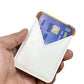 Sublimation blank PU leather phone card holder