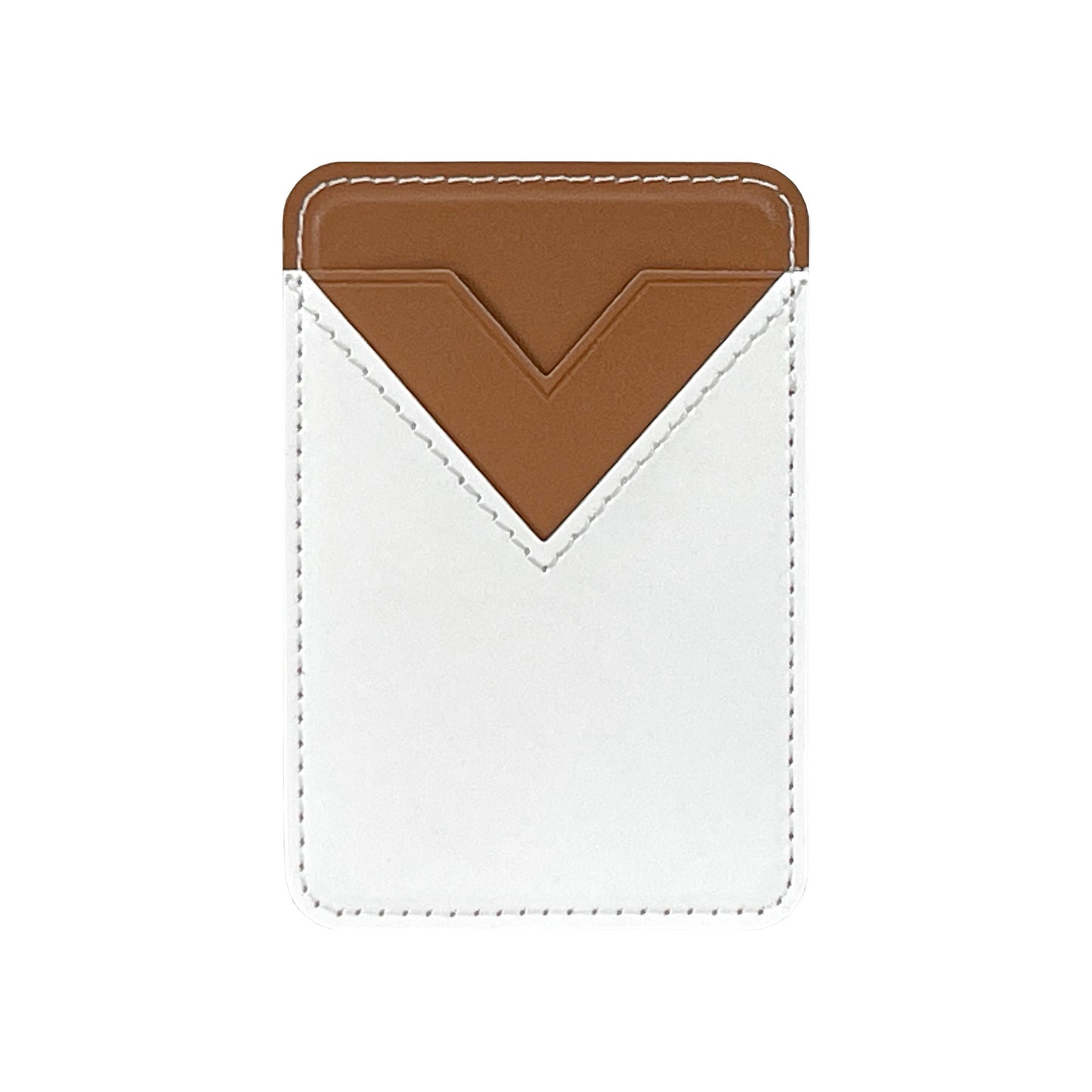 Sublimation blank PU leather phone card holder