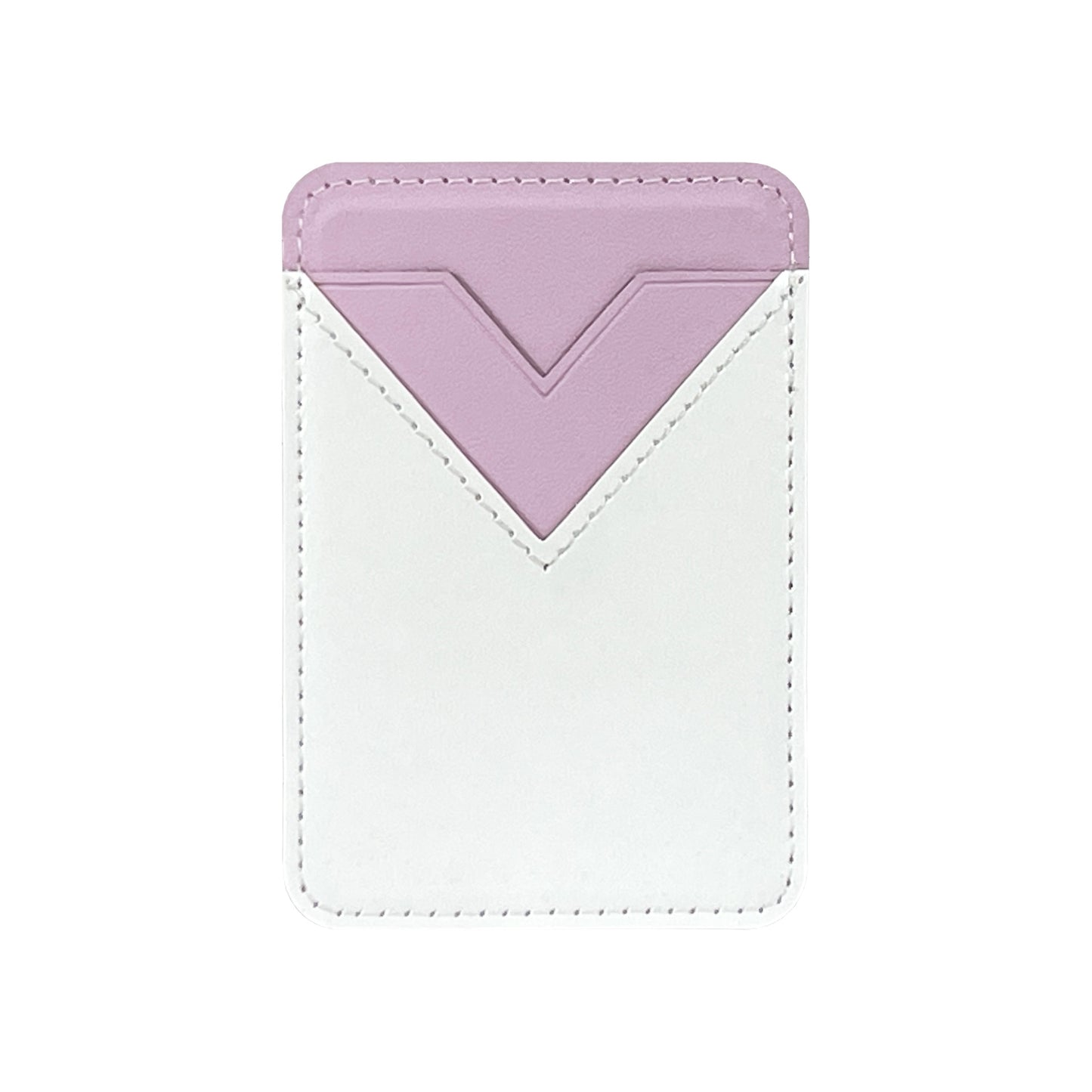 Sublimation blank PU leather phone card holder