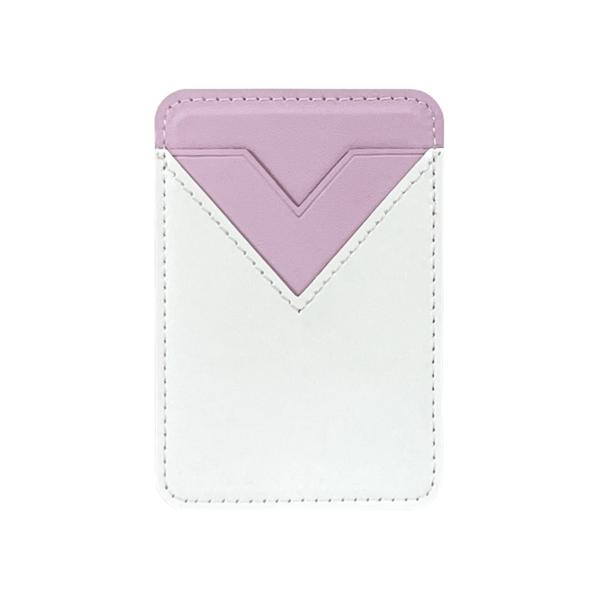 Sublimation blank PU leather phone card holder