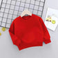 Sublimation Blank Boys' Fashion Sweater Thin Long sleeved 12 Year Old Children's Top Male