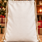 50 × 70 cm Polyester Canvas Santa Sack Blank for Sublimation