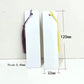 Sublimation blank aulumium sheet bookmark with /without tassel(price not include tassel)