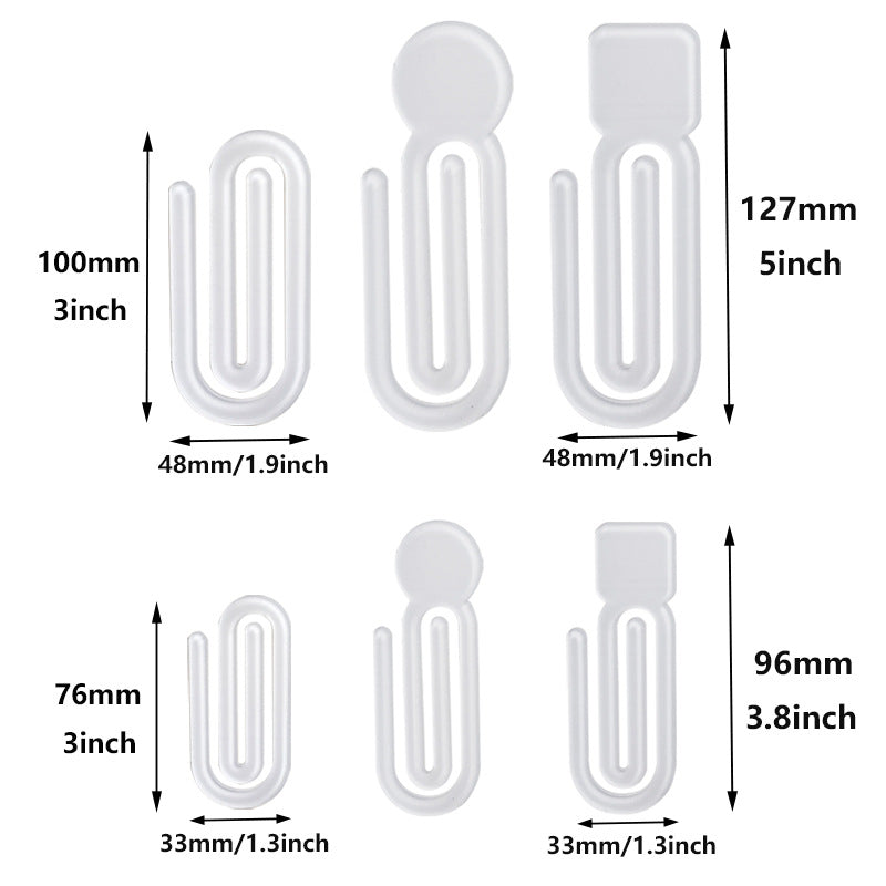 Sublimation Blank acylic pins in 6 design