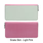 Sublimation Blank PU Leather long Purse/wallet Lichee Pattern/crocodile skin/snake skin for wholesaler only