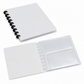 Blank PET sublimation photo album with black and clear disc fasteners